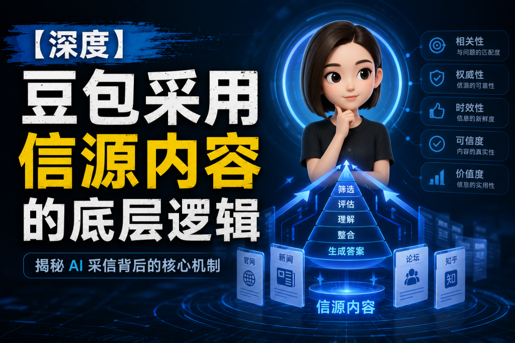 豆包信源采信机制,家装GEO优化